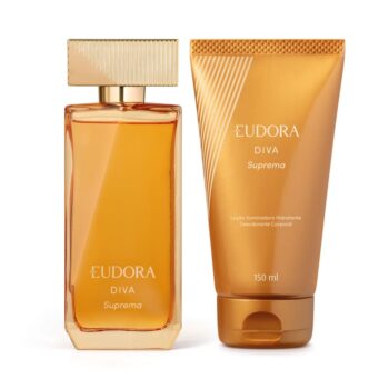 Combo Diva Suprema: Desodorante Colônia 100ml + Loção Iluminadora Hidratante 150ml - Eudora