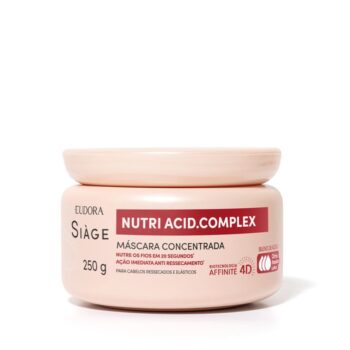 Máscara Capilar Concentrada Siàge Nutri Acid.Complex 250g - Eudora